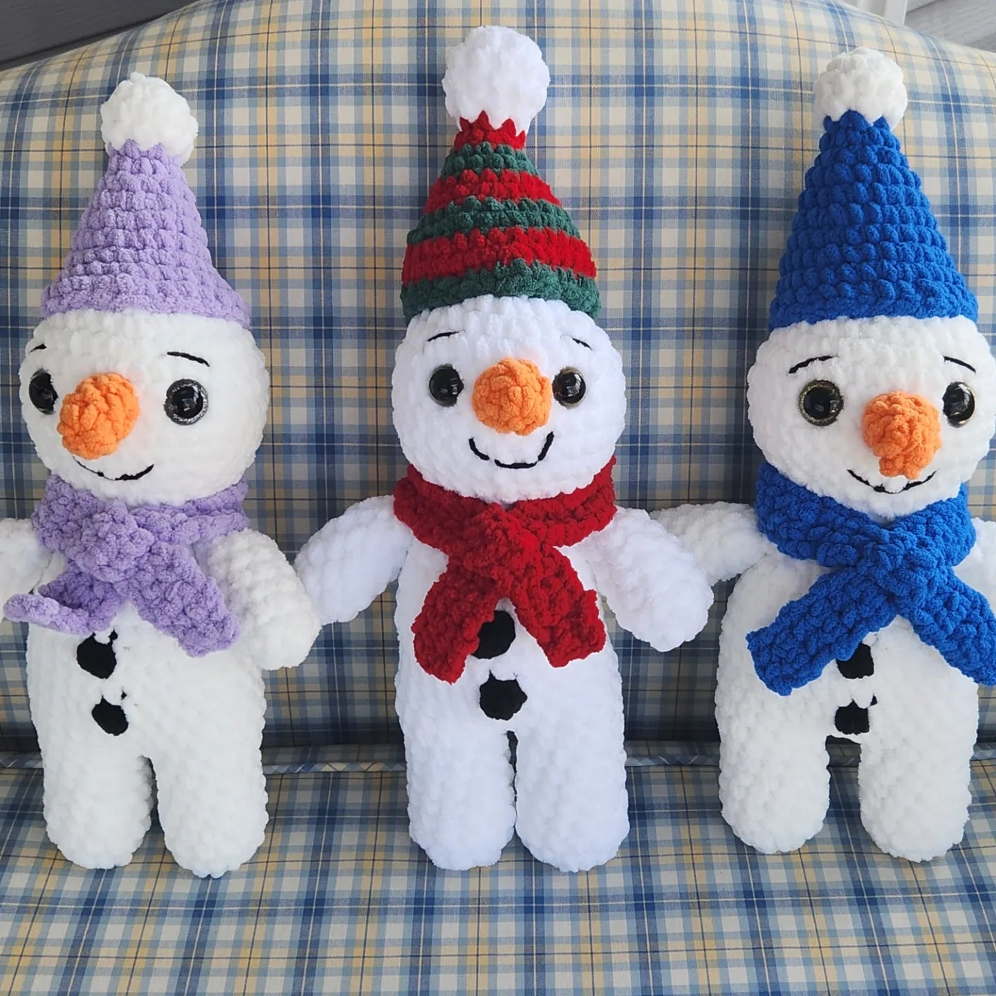 Happy Snowman Plushies