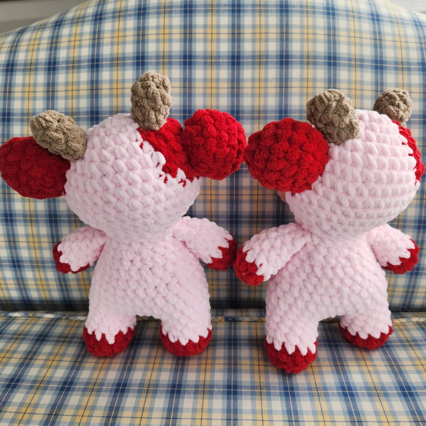 Strawberry Cow Plushie